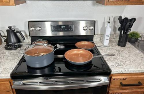 College Apartment | Birch Suite: 2 Bedroom, King Bed, Pour Over Coffee