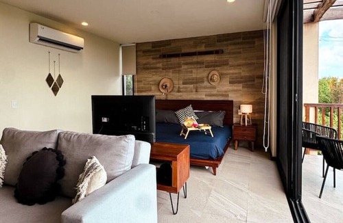Isla Holbox Apartment | BOHO Loft Steps from the Beach