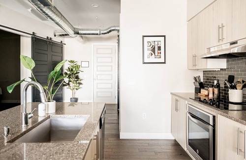 River North Art District Condo | Bright & Breezy | RiNo Loft with Custom Street Art | Dog-Friendly