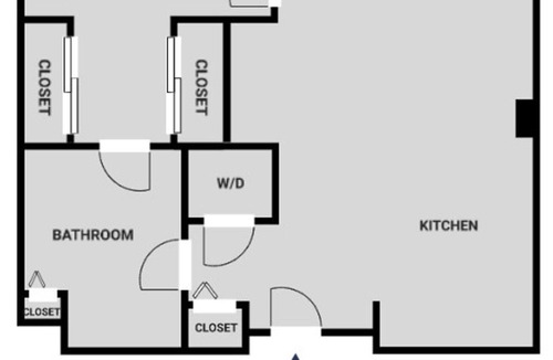 Walnut Creek Apartment | Bright Walnut Creek 1BR w/ Pool, Gym & W/D, walk to BART, by Blueground
