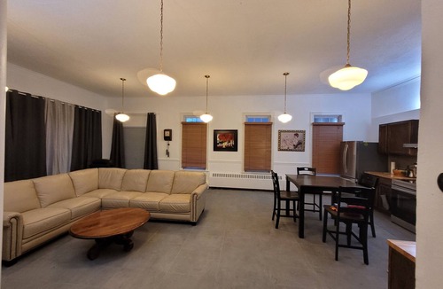 Moscow House | Charming renovated Bank building direct access for ATV/snowmobiles