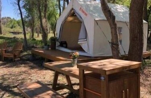 Bayfield RV Rental | Charming Yurt on the Pine River | Escape from It All - Fly Fishing, Privacy