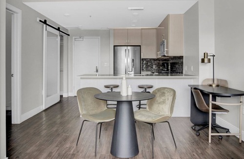 Five Points Apartment | Chic Five Points 1BR w/ W/D, Gym & Roof Lounge, near RiNo, by Blueground