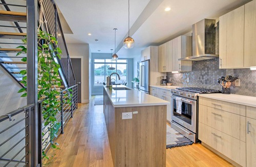 West Colfax House | City Skyline Views: Upscale Denver Townhome