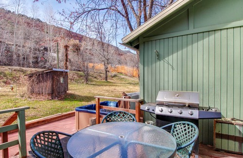 Durango House | Conveniently located, spacious home with large private hot tub & fireplace