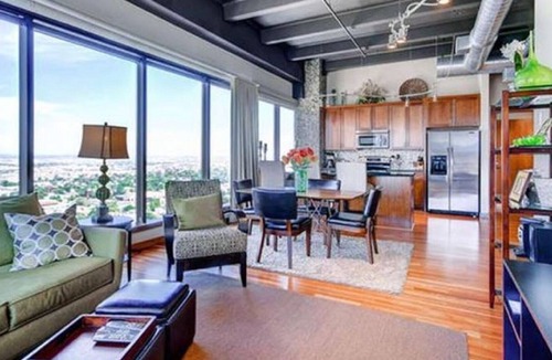 Five Points Condo | Corner penthouse with THE best city and mountain views in Denver