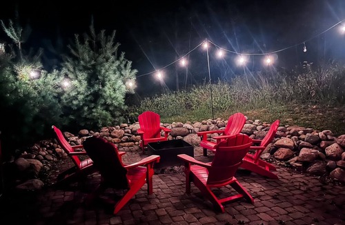 Butler Cabin | Cozy 2BR/2BA cabin tucked in the trees with hot tub, fire pit, covered deck, and fast WiFi.