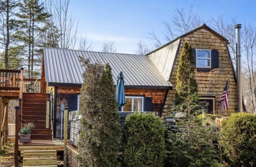 Kimball Lake Shores Cabin | Cozy A-frame with private hot tub & water access⛷🔥