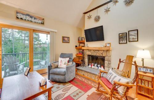 Carroll House | Cozy Bretton Woods Ski-In/Ski-Out Condo w/Deck!