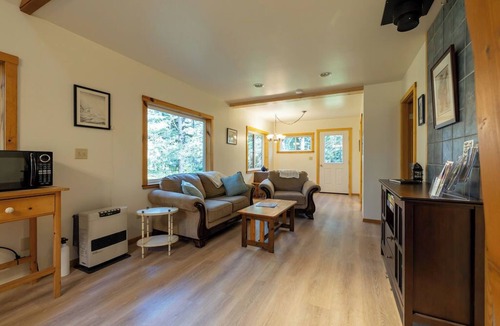 Gustavus Cabin | Cozy cabin w/WiFi amongst the spruce trees adjacent to Glacier Bay Nat'l Park.