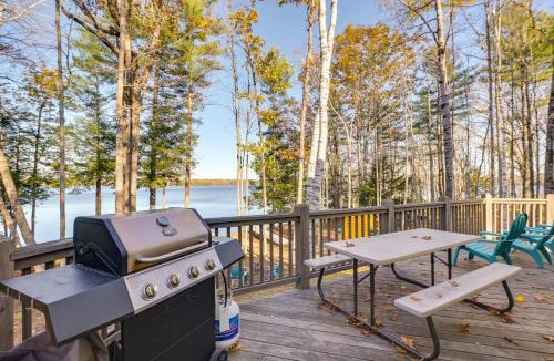 Eddington House | Cozy Chemo Pond Cabin w/Dock & Waterfront Views