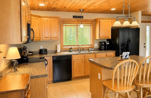 Conway House | Cozy Conway Village Getaway, Private Beach, Game Room & Wooded Deck Retreat