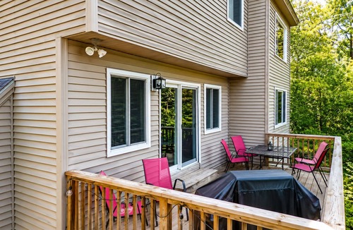 Conway House | Cozy Conway Village Getaway, Private Beach, Game Room & Wooded Deck Retreat
