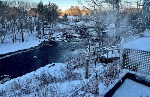 Waldoboro House | Creative winter and spring on a river in Maine