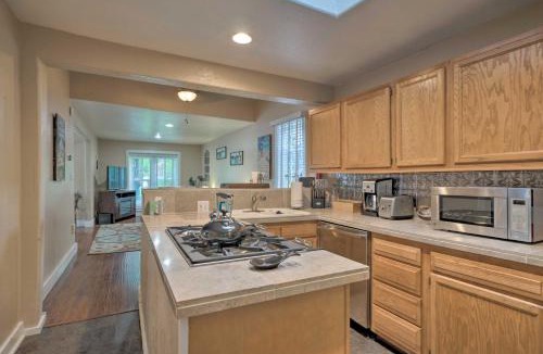 Manitou Springs Historic District House | Creekside Home w/Patio, Walk to Manitou Incline!
