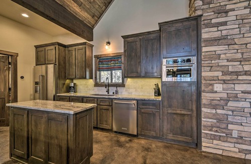 Angel Fire House | Custom Angel Fire Home: Views, Hot Tub & Fire Pit!