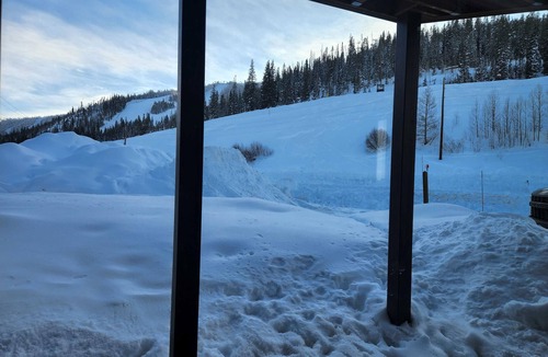 Old Town House | Dog-friendly retreat with private hot tub & mountain view - near skiing/hiking