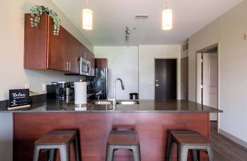 Scioto Mile Apartment | Downtown Apartment with a View
