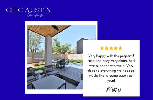 Holly House | East Austin 5BR w Private Pool Rooftop & Views