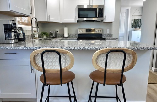 Colorado Springs Cottage | Eco-friendly, Mountain Views, Peaceful Backyard, King Bed, Dog Friendly