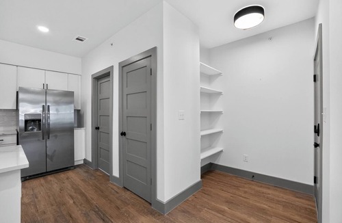 Parker Lane Apartment | Elegant 1-bedroom with upscale interior details.