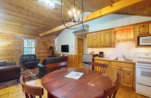 Northport Cabin | Explore the outdoors from this cozy cabin w/firepit, kitchen, and more