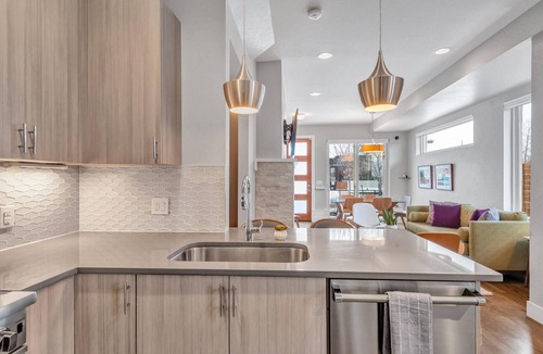 Cherry Creek House | Exquisite Luxury Cherry Creek Mid Century Modern Townhouse with Rooftop Deck!