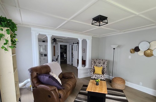 Waterville Apartment | Farmhouse Oasis + Dog Friendly + Fireplace