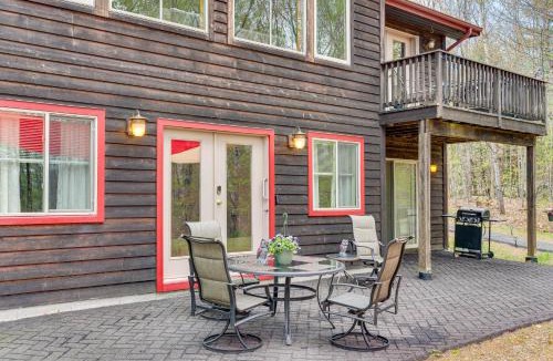 Holderness House | Fire Pit & Forest Views: Lakes Region Retreat