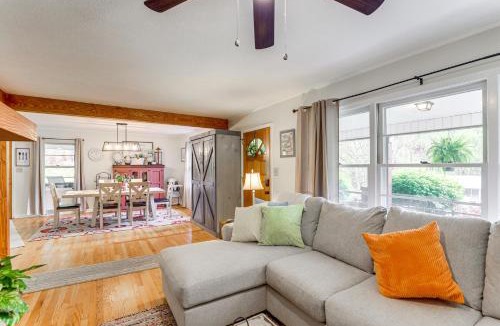 Weaverville House | Fire Pit & Game Room: Family Home in Marshall!