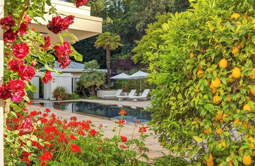 Healdsburg House | Frank Lloyd Wright-Inspired Healdsburg Estate