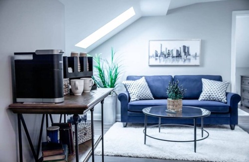 Italian Village Apartment | FREE Parking | Work from Here