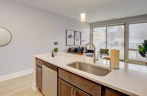 Cole-Noble District Apartment | Frontdesk | Studio Apt by Gainbridge Fieldhouse