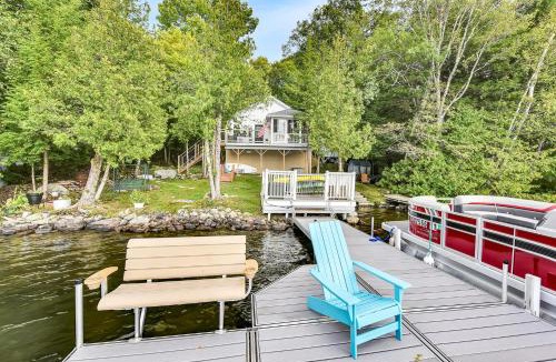 Belgrade House | Gables End Escape Lakefront Dock Kayaks