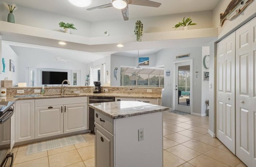 White Marsh House | Gone Coastal - fishing dock and beautiful canal views