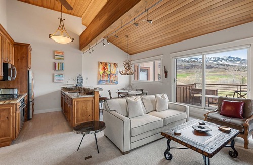 Snowmass Village Condo | Gorgeous View, 3 minute shuttle to ski lifts Renovated- Great Location
