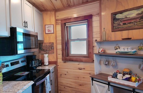 Moffat House | Grain Bin Studio Suite: Silo in the Mystic SLV