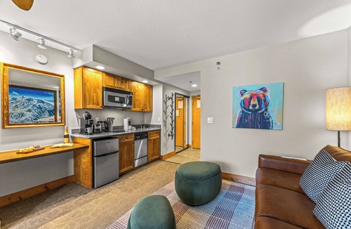 Mount Crested Butte Condo | Grand Lodge Studio 412 — Ski-In/Out Mt CB, Hot Tub & Pool, Pets OK