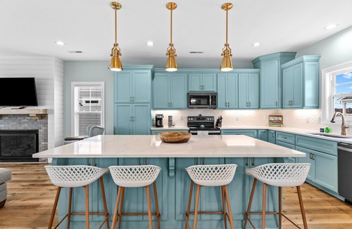 Holden Beach House | Heaven's Outpost: Waterfront retreat with private pool, beach access, fast WiFi & two decks