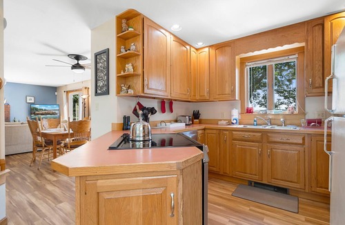 Sebascodegan Island House | High View- Serene waterfront home w/a dock, large deck & amazing views!