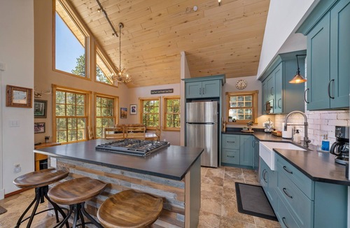 Columbine Lake House | Hot Tub, Starlink Internet, Great Back Deck!
