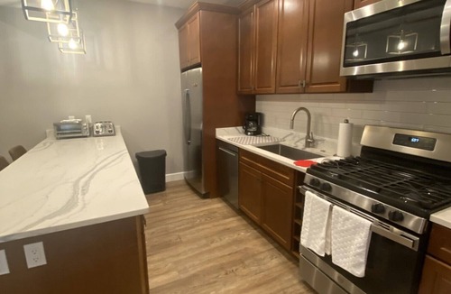 Homer Apartment | Incredible views in Homer, AK, first floor 2BR/1BA, kitchen, pet friendly