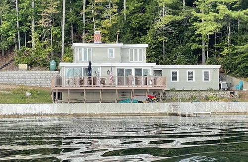 Acton House | Lake house w/deck overlooking Mousam Lake