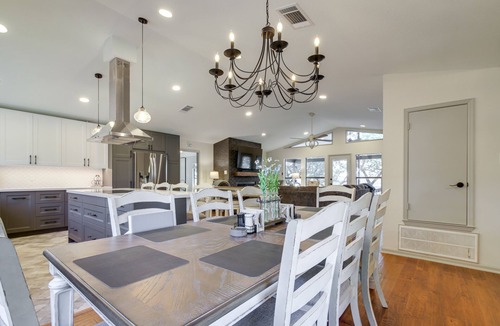 Highland Lake Estates House | Lake Travis Home w/Dock & Game Room! Group Escape