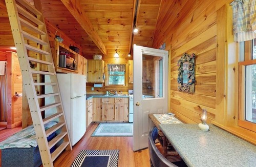 Oakland Cabin | Lakefront, dog-friendly cottage with screened porch, firepit, WiFi & lake access
