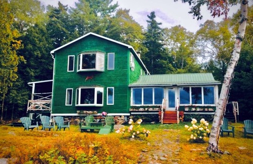 North Penobscot Cottage | Lakefront Maine Cabin - Panoramic Katahdin View’s - Rustic Luxury
