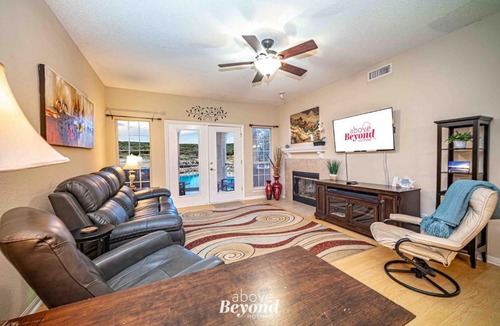 Highland Lake Estates Apartment | Lakeview & Pool View on an Island with Sauna & Spa