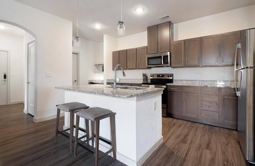 Buda Apartment | Landing | Amazing 2BD, Game Room, Gym