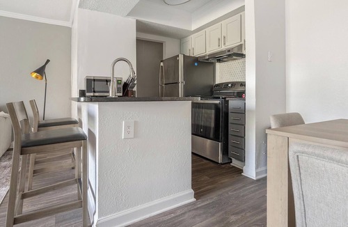 Winston - Salem Apartment | Landing | Chic 1BD, Gym, Clubhouse
