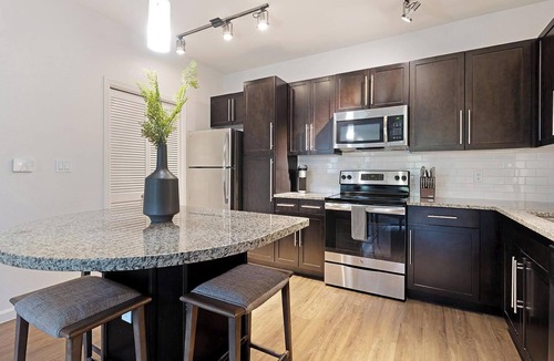 McNeil Apartment | Landing | Chic 2BD, Game Room, Yoga Studio
